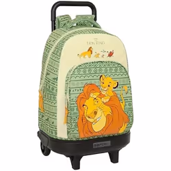 Sac à Dos à roulettes - SAFTA - Mufasa - Compact - Amovible - Confortable pour Enfants