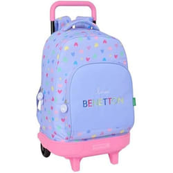 Sac à Dos à roulettes - SAFTA - Benetton - Compact - Amovible - Confortable
