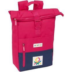 Sac à dos - Benetton - Cherry - 156 pouces - Cerise/bleu marine - Mixte enfant