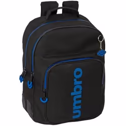 Sac à dos scolaire - SAFTA - Umbro Jet Black - Confortable - Polyvalent - Enfants