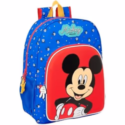 Sac à dos scolaire - SAFTA - Mickey Mouse - Adaptable au chariot - Enfants - Primaire