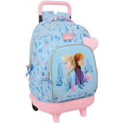 Sac à Dos à roulettes - SAFTA - Frozen Ice Magic - Compact - Amovible - Confortable