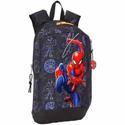Mini sac à dos - SAFTA - Spiderman - Rouge - Enfant - Synthétique
