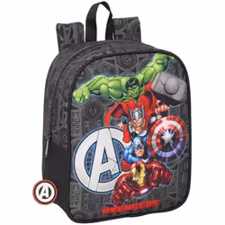 Sac à dos enfant - SAFTA - Avengers Vendetta - Adaptable au chariot - Confortable - Noir