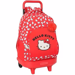 Sac à Dos à roulettes - SAFTA - Hello Kitty Iconic - Compact - Amovible - Confortable
