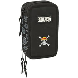 Trousse Scolaire - SAFTA - One Piece Pirates - 37 Outils - Multicolore - Enfants 5-14 Ans