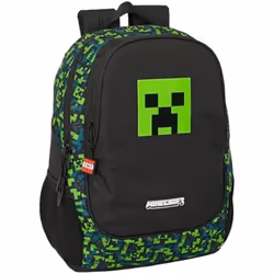 Sac à dos scolaire - SAFTA - MINECRAFT TNT - Confortable - Polyvalent - Haute qualité