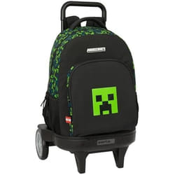 Sac à dos à roulettes - SAFTA - MINECRAFT TNT - Compact - Évolutif - Confortable