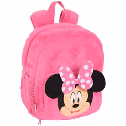 Sac à dos - SAFTA - Minnie Mouse - Adaptable au chariot - Nettoyage facile - Rose