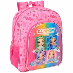 Sac à dos scolaire - SAFTA - RAINBOW HIGH SHINE - Multicolore - Adaptable au chariot - Confortable