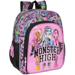 Sac à dos décole - SAFTA - MONSTER HIGH DRAMA - Adaptable au chariot - Confortable - Rose