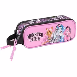 Trousse Double - SAFTA - Monster High - Multicolore - Confortable - Enfants Scolaires