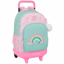 Sac à dos à roulettes - SAFTA - Glowlab Amazing - Compact - Amovible - Confortable
