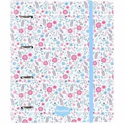 Classeur - SAFTA - BLACKFIT8 - 4 anneaux de 35 cm - 100 feuilles A4 - Multicolore