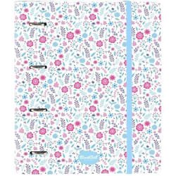 Classeur - SAFTA - BLACKFIT8 - 4 anneaux de 35 cm - 100 feuilles A4 - Multicolore