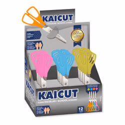 Alpino PT0014, Enfant, Découpe droite, Régler, Multicolore, Acier inoxydable, Ciseaux pour loisirs créatifs, Universel