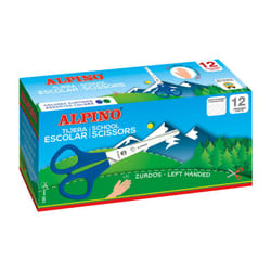 Alpino PT0020 ciseaux à bouts ronds Ciseaux pour loisirs créatifs Découpe droite Couleurs assorties