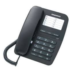 Daewoo DTC 240 téléphone Téléphone analogique Noir