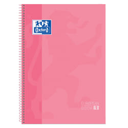Oxford Europeanbook 1 bloc-notes A4+ 80 feuilles Rose