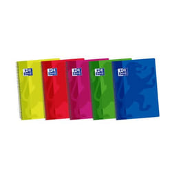 Oxford 400042147 bloc-notes 80 feuilles Couleurs assorties