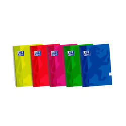 Oxford 400044180 bloc-notes 80 feuilles Couleurs assorties