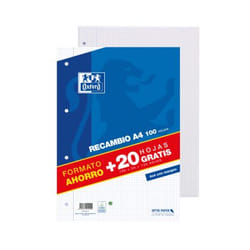Oxford 400058179 recharge de papier 210 x 297 mm (A4) 120 feuilles
