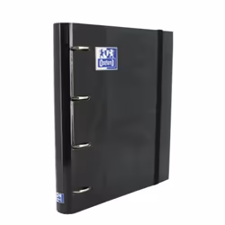 Oxford 400078749, A4+, Anneau en D, Rangement, Couleurs assorties, Brillant, 3,5 cm