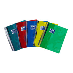 Oxford 400088285 bloc-notes A6 120 feuilles Couleurs assorties