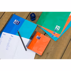 Oxford 400088285 bloc-notes A6 120 feuilles Couleurs assorties