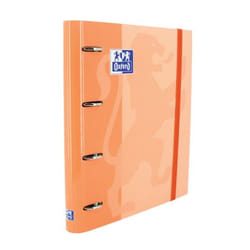 Oxford 400132986 classeur à anneaux A4+ Pêche