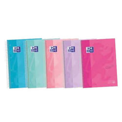 Oxford 400133561 bloc-notes A5+ 120 feuilles Multicolore