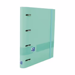 Oxford 400158628, A4+, Anneau en D, Présentation, Carton, Couleur menthe, Mat