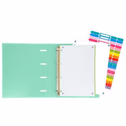 Oxford 400158628 classeur à anneaux A4+ Couleur menthe