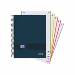 Oxford 400159032 bloc-notes A4 120 feuilles Couleurs assorties