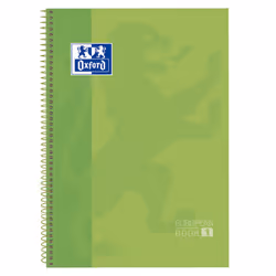 Oxford 100430199, Vert, A4, 90 g/m²