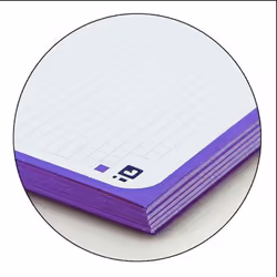 Oxford Europeanbook 1 bloc-notes A4 80 feuilles Violet