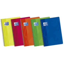 Oxford 100430171 bloc-notes 80 feuilles Couleurs assorties