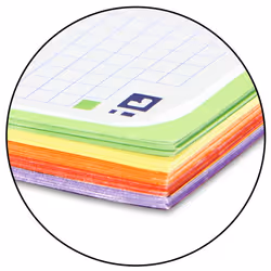 Oxford Lagoon EuropeanBook 5 bloc-notes A4+ 120 feuilles Couleurs assorties