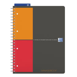 Oxford 400010756 bloc-notes A4 80 feuilles Multicolore