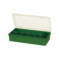 Perel - Tayg - boîte de rangement - 240 x 140 x 54 mm - 7 compartiments