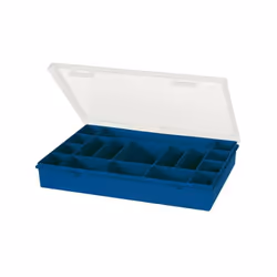 Modèle TG1317 TAYG - Boîte de Rangement - 330 x 274 x 54 mm - 17 Compartiments TG1317 Modèle TG1317 Couleur fond bleu ou vert ...