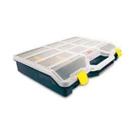 Tayg 147005 boite à outils Plastique Bleu, Transparent, Jaune