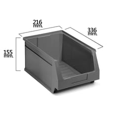 Industrias Tayg - Tiroir empilable gris Nº54 336x216x155 mm. (6/6)