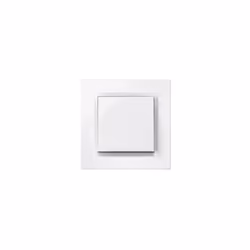 Le commutateur blanc avec cadre de la "Série 10" de SIMON est un élément essentiel pour le contrôle de l'éclairage dans tout  ...