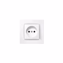 La prise bipolaire blanche de la série "Série 10" est une option idéale pour ceux qui recherchent un design fonctionnel et mo ...