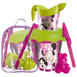Sac à dos avec seau de plage bébé Mondo Minnie