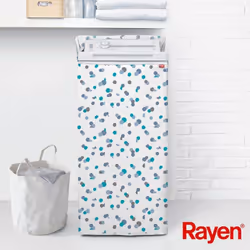 Housse pour lave-linge à chargement par le haut 2367.12. -Marque : Rayen. Housse pour lave-linge avec fermeture éclair. Convi ...
