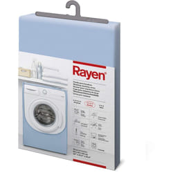 Rayen Housse pour machine à laver moyenne Couvercle de machine à laver à chargement frontal Housse pour lave-linge et sèche-linge Matériau PVA