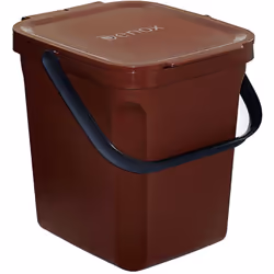 Seau biologique 10 litres Capacité 10L Conçu pour le tri des déchets organiques Fermeture sécurisée en fonction de la positio ...