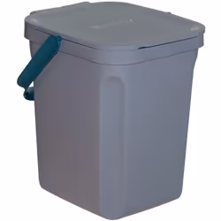 Seau biologique 10 litres Capacité 10L Conçu pour le tri des déchets organiques Fermeture sécurisée en fonction de la positio ...